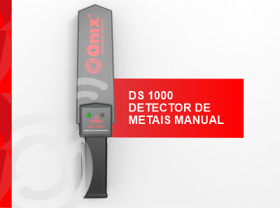 Detector de metais manual - DS 1000